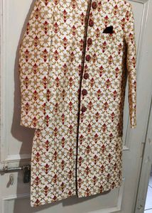 Geometric Pattern Sherwani