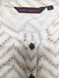 Pantaloons kurta brand Rangmanch White