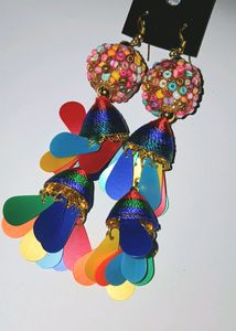 Beautiful Multicoloured Earings 🌈