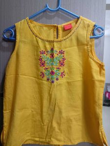Ethnic Festive Crop Top