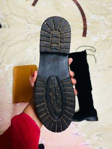 SSS Black Thigh High Boots