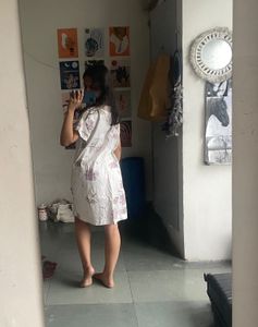 Floral Print Cotton Dress