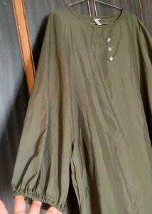 Olive Green Dress