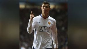 Manchester united 2008 Ronaldo farewell jersey