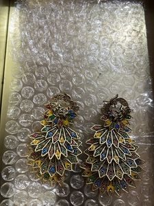 Mala Moti Set With Earrings