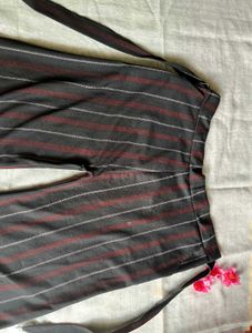 Striped Wide Leg Pants