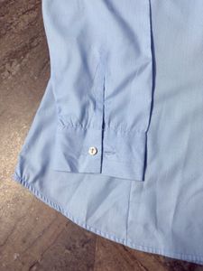 Office Light Blue Shirt for Girls