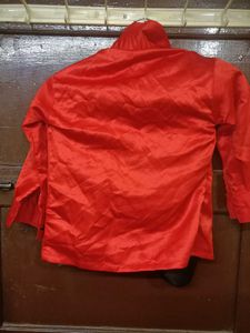 Boy&#39;s Red Shirt &amp; Suspenders Outfit