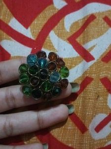 Colorful Beaded Ring