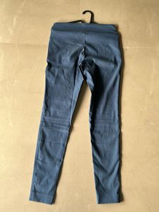 Blue Pull-On Pants