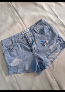 Ripped & Distressed Denim Shorts