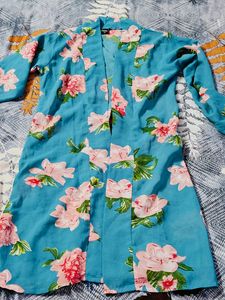 3/4 Sleeve Multicolour Shrug