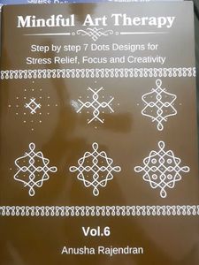 Mindful Art Therapy Kolam Books Sikku Kolams Muggu