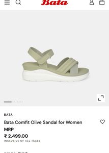 Bata cushion comfit sandals for women