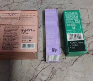 Face Serum &amp; Clay Mask &amp; Lipbalm
