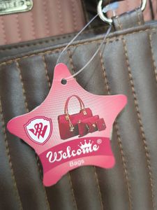 like new:[Brand] leather satchel with dust Bag