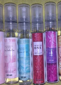 Clearance⏳(All 4) 10ml Mists Decants (VS & BBW)