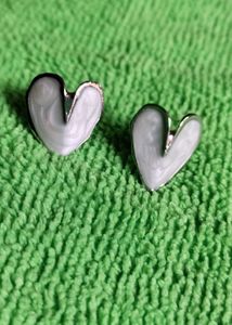 Heart Stud Earrings