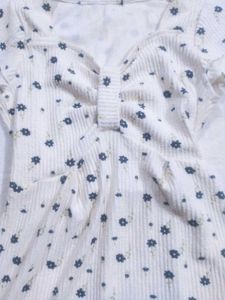 Floral Print Babydoll top