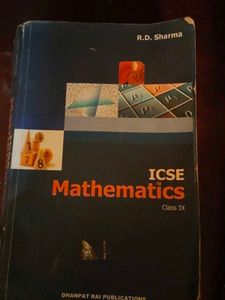 ICSE MATHEMATICS CLASS 9 RD SHARMA