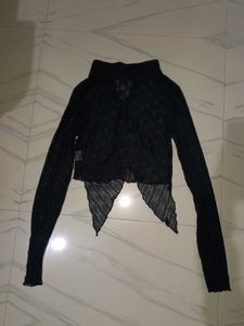 Lace Detail Crop Top