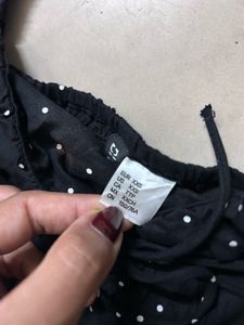 Black H&amp;M Dress With Catwalk Heels