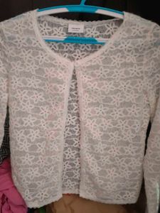 White Cardigan