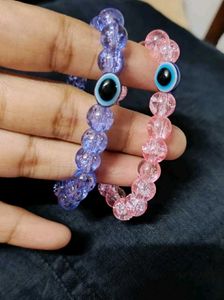 Evil Eye Beaded Bracelet Set