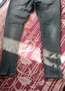 Distressed Denim Jeans