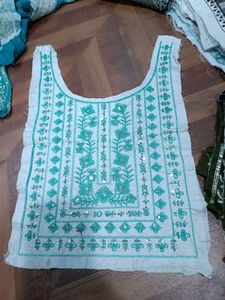 11 Pieces Combo Of Neck Embroidered Patches Rayon