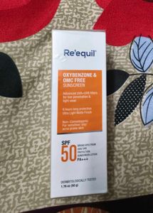 Re&#39;equil Drytouch And Omc Free Sunscreen