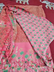 Pink Dress Material