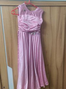 Pink Pleated Party Dress Not Baby Pin