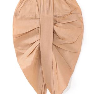 Kids Maroon&amp; Gold Kurta Dhoti Set