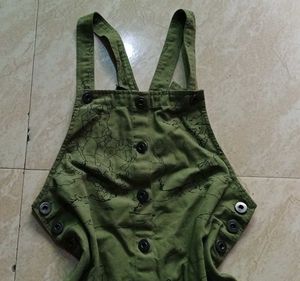 Olive Green Map Jumper