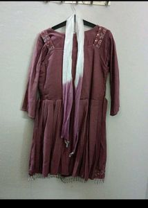 Elegant Ethnic Kurta &amp; Bottom Set