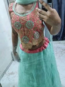 Embroidered Lehenga Choli Set