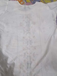 Elegant White Kurta