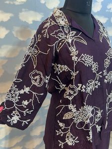 Elegant Embroidered Top