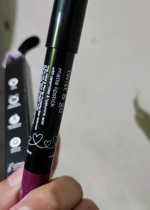 Plum Twist &amp; Go Airbrushed Finish Matte Crayon Lip