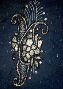 Teal Embroidered Kurti