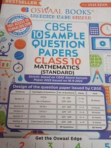 Class 10 Mathematics Sample Papers
