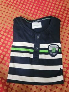 Striped Casual Tshirt Very Soft Cotton Material