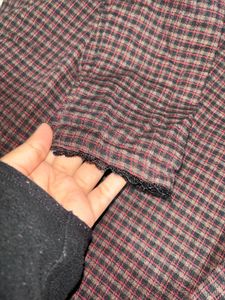 Checkered Casual Top