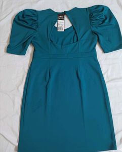With Tag Tokyo Talkies Teal Dress