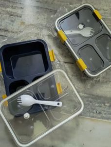 3-Compartment Leak-Proof Lunch Box