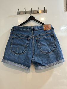 Levis Blue Denim Shorts