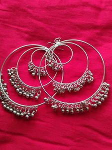 Silver Chaandbaali