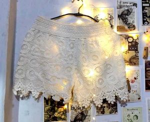 crochet lace shorts 😍🩳
