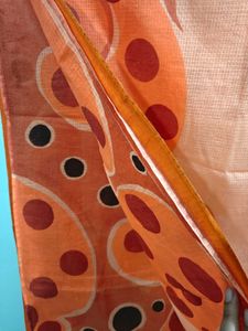 Khat Orange Saree